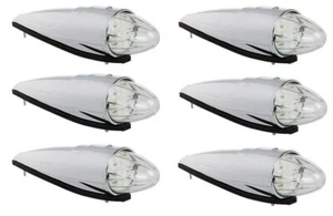 6 x LED Roof Cabin 12V 24V Front Light White Lamp for Volvo Scania Mercedes - Picture 1 of 5