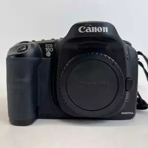 Canon EOS 10D 6.3MP Digital SLR Camera W/Battery & Charger Body Only - Picture 1 of 13