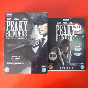 PEAKY BLINDERS - SERIES 1-5 - DVD - ( 10 DISC ) - REGION 2 - CILLIAN MURPHY - Picture 1 of 7