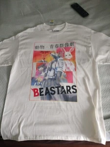 Size Large Beastars Adult New T-Shirt - Standing Collage Group Over Name - Picture 1 of 3