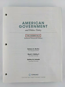 American Government and Politics Today: The Essentials, Enhanced 19th Edition 20 - Imagen 1 de 6