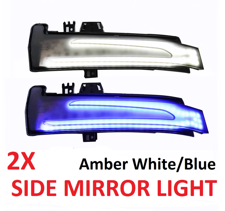 Luces de señal de giro indicadoras de espejo lateral LED dinámicas para Benz W204 W212 W176 Foto 1 de 4