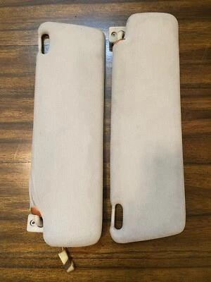 VW Volkswagen Corrado G60 SLC Sun Visor Driver Passenger Side Set Gray Foto 1 de 4