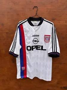 Bayern München 1996/1997 Auswärts Fußball Trikot Adidas XL - Bild 1 von 8