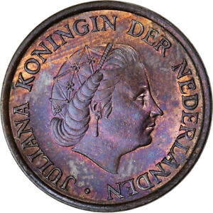 [#366943] Coin, Netherlands, Juliana, 5 Cents, 1980, AU, Bronze, KM:181