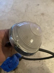 55-57 Chevy Pick Up Truck Front Parking Light Lamp Housing Clear GM Used 02BA5 - Picture 1 of 9