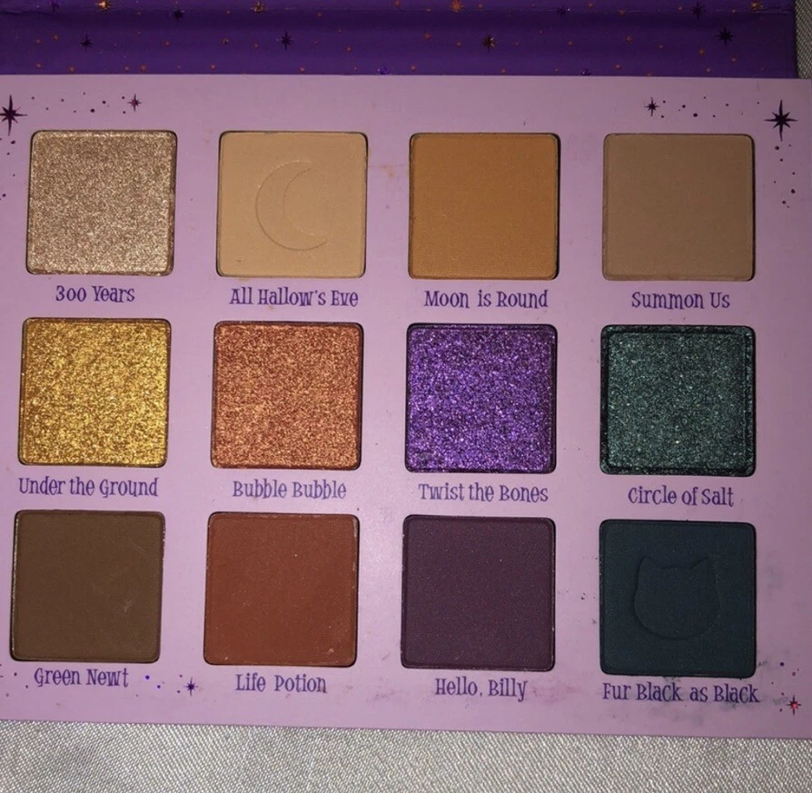 COLOURPOP Hocus Pocus Witching Hour 12 Shade Eyeshadow Palette 2021