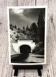 RPPC-Fourth Of July Summit ID-Idaho, tunnel, antica, cartolina d'epoca c1950 - Foto 1 di 4