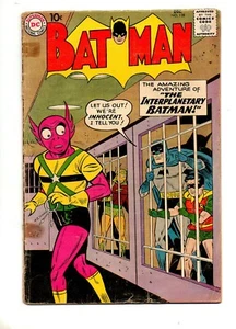 ¡Batman #128 APLICACIÓN TEMPRANA BATWOMAN! Batman 1959 ciencia ficción en muy buen estado- 3,5; The Flash #110 anuncio! - Imagen 1 de 3