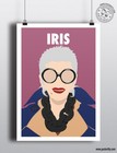IRIS APFEL Minimalist Strong Female Print Minimal Inspirational Women Post