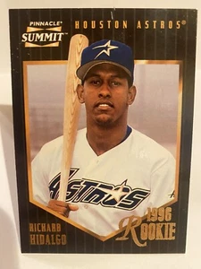 Richard Hidalgo 1996 Pinnacle Summit Houston Astros RC Card #193 - Picture 1 of 2