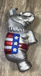 Adorno navideño elefante republicano OWC - Imagen 1 de 8