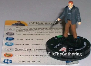CAPTAIN JIM GORDON #011 Batman: Arkham Origins DC Heroclix - Picture 1 of 1