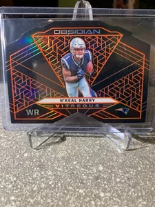 N'Keal Harry Vitreous Insert #’d 23/35 2019 Panini Obsidian Football Patriots - Picture 1 of 3