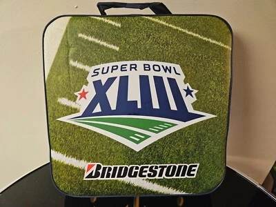 Superbowl XLIII  Stadium Seat Cushion - Pittsburgh Steelers vs Arizona Cardinals - Image 1 of 3