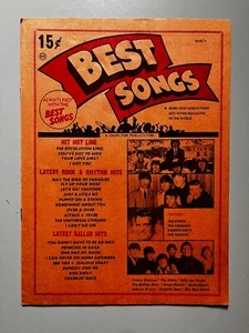 BEST SONGS MAGAZINE 1965~Byrds,Animals,Ronnie Dove,The Turtles & More! - Picture 1 of 1