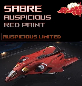 Star Citizen - SABRE - AUSPICIOUS RED - MONKEY PAINT LIMITED - Imagen 1 de 1