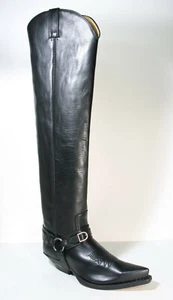 10757 Sendra Botas Cowboy Overknees Bartolo Negras - Imagen 1 de 6