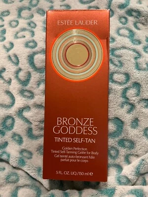 Estee Lauder Bronze Goddess Tinted Self-Tan Gelee for Body 5 FL OZ New in Box!  - Image 1 of 4