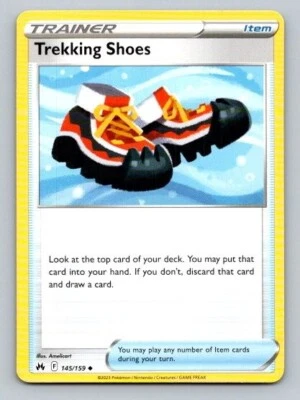 2023 Pokemon Card Crown Zenith Trekking Shoes 145/159 - Image 1 of 2