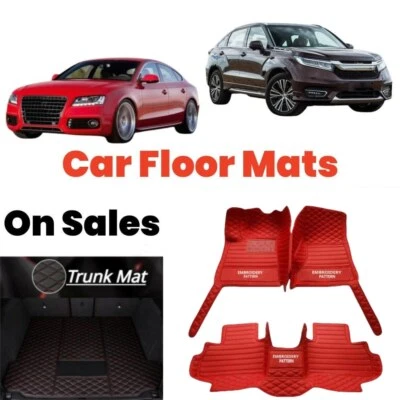 Fit Acura ZDX Car Floor Mats Custom Anti-slip Cargo Liner 2010-2024 Carpets Pads - Image 1 of 4