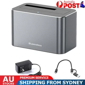 Hard Drive Dock SAS To USB 3.0 Adapter 5Gbps for 2.5/3.5 Inch SATA/SAS HDD SSD - Picture 1 of 11