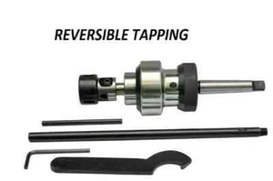PRECISION QUALITY REVERSIBLE TAPPING ATTACHMENT M10-M20 MT2 SHANK ZEALINDUSTRIES - Picture 1 of 10