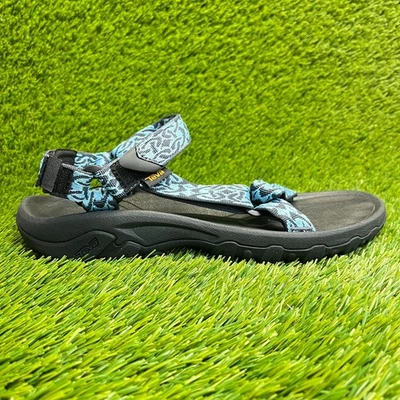Sandalias Teva Hurricane 4 para mujer talla 11 azules negras para caminar al aire libre senderismo Foto 1 de 4