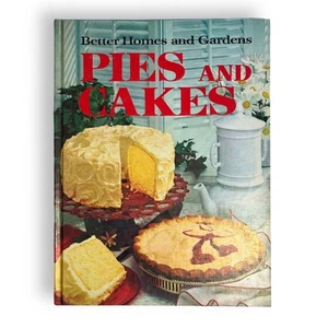 Better Homes and Gardens Pies and Cakes Cookbook Vintage Baking Recipe Book - Picture 1 of 7