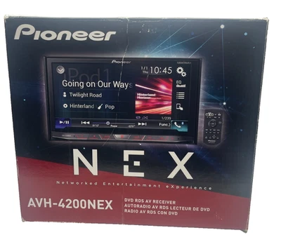 Pioneer AVH-4200NEX 2-DIN 7 DVD Car Stereo Receiver Apple Carplay Android Auto - Image 1 of 4