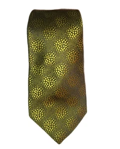 Holland & Sherry Men's Lime Green 100% Silk Neck Tie - Picture 1 of 4