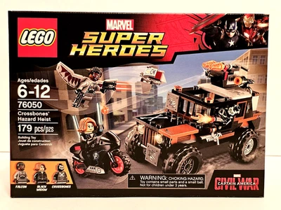 Juego LEGO CROSSBONES' HAZARD HEIST Marvel Super Heroes #76050 NUEVO Sellado RETIRADO Foto 1 de 4