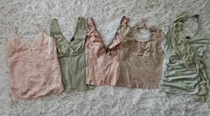5 Y2K FASHION Tops Shirt Blouse ARDEN B HEART MOON STAR Abercrombie S Small LOT - Picture 1 of 5