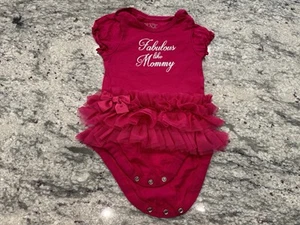 The Children’s Place 18-24 Months Fabulous Like Mommy Pink One Piece With Tutu - Picture 1 of 3