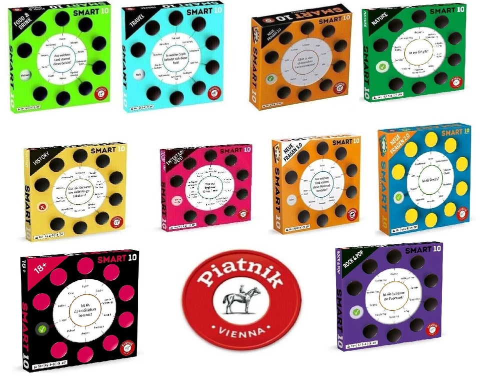 SMART 10 - FOOD & DRINK - TRAVEL - NEUE FRAGEN 2.0 - 3.0 u.a. AUSWAHL # NEU OVP - Bild 1 von 1