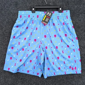 Pantalones Cortos Under Armour Para Hombre Extra Grandes Flowmaggedon Lacrosse Calavera AOP Elastizados - Imagen 1 de 11