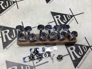 Hipshot Grip Lock Tuners Tuning Keys In Line Right Chrome - Picture 1 of 2