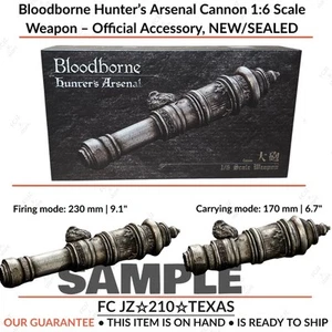 Bloodborne Hunter’s Arsenal Cannon 1:6 Scale Weapon – Official Accessory, NEW - Picture 1 of 14