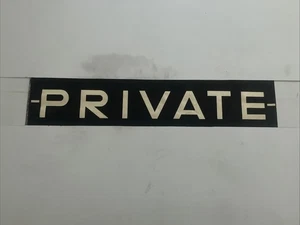 PRIVATE - Wrexham June 1978 Bus Blind 30" GIFT FC - Picture 1 of 15