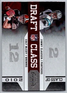2010 Playoff Contenders Draft Class Colt McCoy/Jimmy Clausen Cleveland - Picture 1 of 2