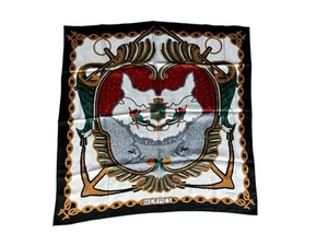 Sciarpa Baccara Vintage Hermès Paris 34” Quadrata Mosaico Seta. Piccola macchia vedi foto - Foto 1 di 9