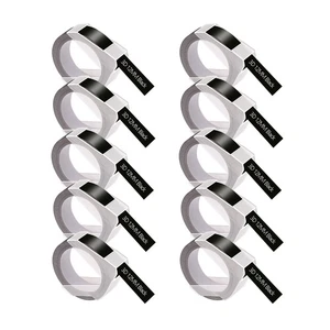 10PK Compatible for Dymo 3D 521209 Emobssing Tape Self-Adhesive Glossy Labeling - Picture 1 of 9