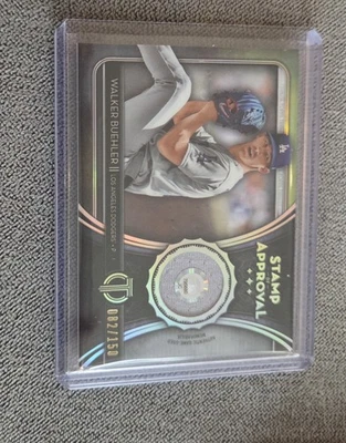 MLB Topps 2020 Walker Buehler SOA-WB /150 Stamp Of Approval - Image 1 of 2