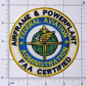 FAA Certified Federal Aviation Administration Airframe & Powerplant Patch A1060 - Picture 1 of 2