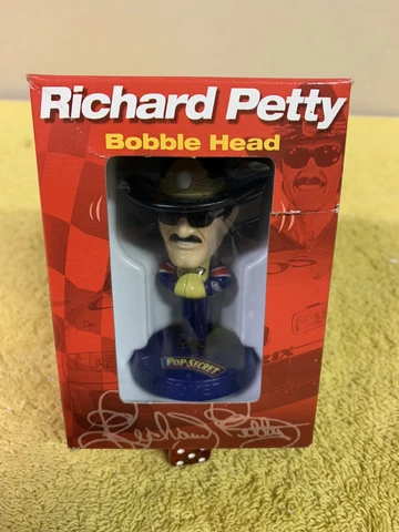 Richard Petty Mini 3" Bobblehead Doll Pop Secret Popcorn Advertising NEW in Box! Cover