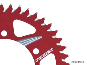 HONDA 1999-2000 CBR600 F4 VORTEX CAT5 ALUMINUM 525 REAR SPROCKET 44 TOOTH RED - Picture 1 of 5
