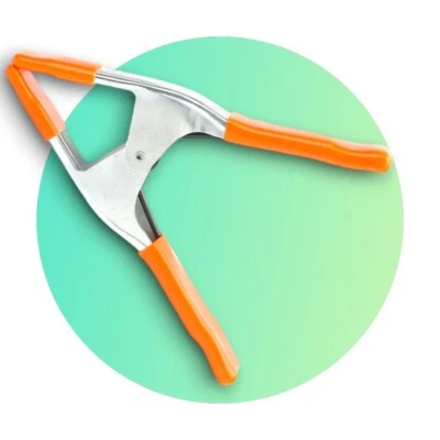 Pony 3" Spring Clamp with Protective Handles - POJ3203HT - Image 1 of 4