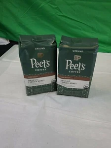 Peet's French Roast ORG DRP café molido - LOTE DE BOLSAS DE 2-18 OZ-0721 - Imagen 1 de 2