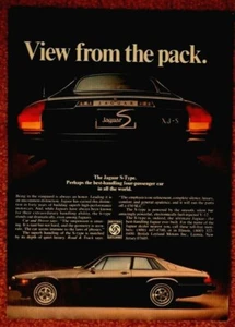 1975 Jaguar S Type XJS V12 Automobile Car Print Ad - Picture 1 of 1