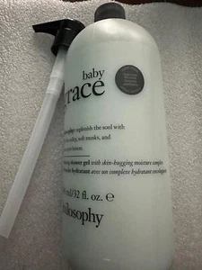 Philosophy Baby Grace Shampoo Shower Gel New Formula 32 Oz with Pump Sealed - Picture 1 of 1